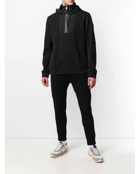 Мужской черный худи от BOSS HUGO BOSS