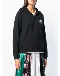 Женский черный худи от Kenzo