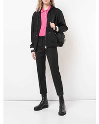 Женский черный худи от Moncler