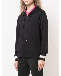 Женский черный худи от Moncler