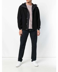 Мужской черный худи от Ten C