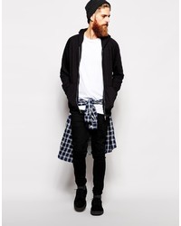 Мужской черный худи от Cheap Monday