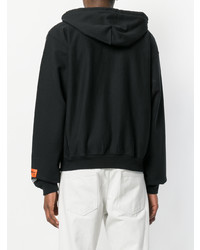 Мужской черный худи от Heron Preston