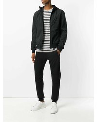 Мужской черный худи от Belstaff