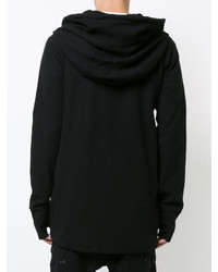 Женский черный худи от Nude