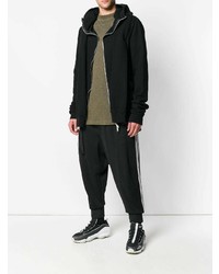 Мужской черный худи от Unravel Project