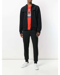 Мужской черный худи от Kenzo