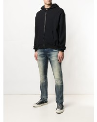 Мужской черный худи от Represent