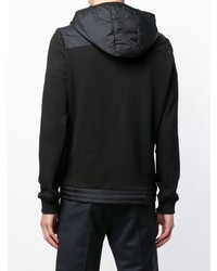 Мужской черный худи от Low Brand