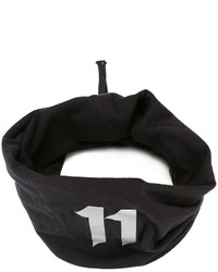 Мужской черный шарф с вышивкой от 11 By Boris Bidjan Saberi
