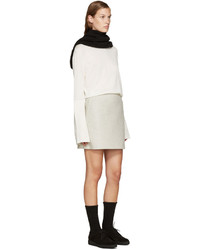 Женский черный шарф от YMC