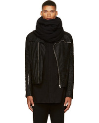 Мужской черный шарф от Thamanyah