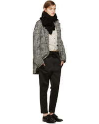 Женский черный шарф от Isabel Marant