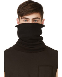 Мужской черный шарф от Julius