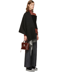 Женский черный шарф от Harmony