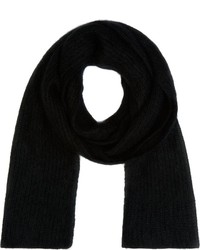 Женский черный шарф от Acne Studios