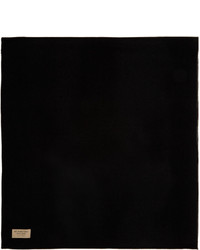 Женский черный шарф от Burberry