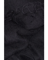 Женский черный шарф от Chan Luu