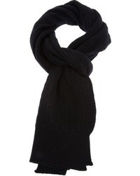 Мужской черный шарф от Dolce & Gabbana