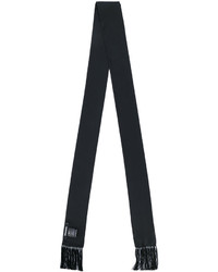Мужской черный шарф от DSQUARED2