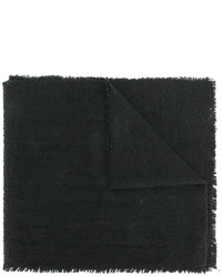 Мужской черный шарф от Faliero Sarti