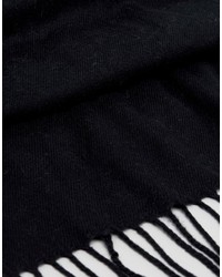 Женский черный шарф от Monki