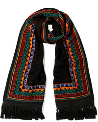 Женский черный шарф от Janavi