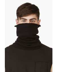 Мужской черный шарф от Julius