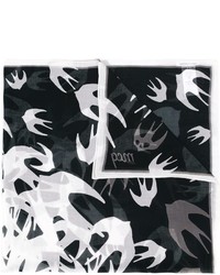 Женский черный шарф от McQ by Alexander McQueen
