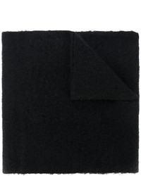 Женский черный шарф от MM6 MAISON MARGIELA