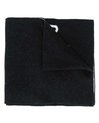Мужской черный шарф от Moschino
