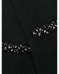 Женский черный шарф от No.21