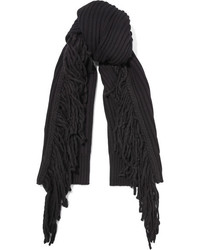 Женский черный шарф от Rag & Bone