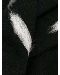 Женский черный шарф от Faliero Sarti