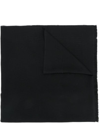 Мужской черный шарф от Versace