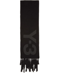 Женский черный шарф от Y-3