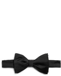 Мужской черный шелковый галстук-бабочка от Brooks Brothers