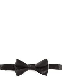 Мужской черный шелковый галстук-бабочка от Christian Dior
