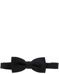 Мужской черный шелковый галстук-бабочка от DSQUARED2