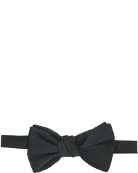 Мужской черный шелковый галстук-бабочка от Givenchy