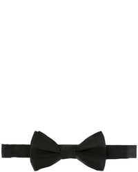 Мужской черный шелковый галстук-бабочка от Valentino Garavani