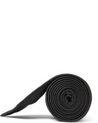 Мужской черный шелковый галстук от Turnbull & Asser