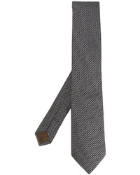 Мужской черный шелковый галстук от Church's