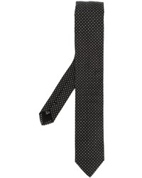 Мужской черный шелковый галстук от Dolce & Gabbana