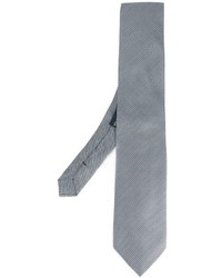 Мужской черный шелковый галстук от Etro