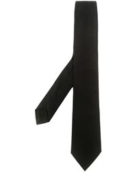 Мужской черный шелковый галстук от Givenchy