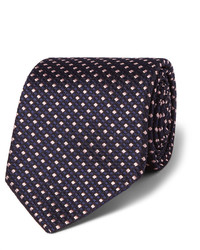 Мужской черный шелковый галстук от Hugo Boss