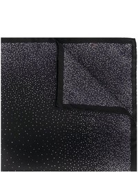 Черный шелковый нагрудный платок от Lanvin