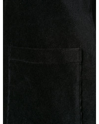 Женский черный шелковый пиджак от Majestic Filatures