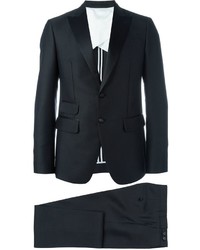 Мужской черный шелковый пиджак от DSQUARED2